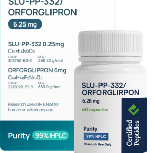 0d64b13396fbe5a843e61bf34bda8371142d328d SLU-PP-332 250MCG /ORFORGLIPRON 6MG 60 Capsules