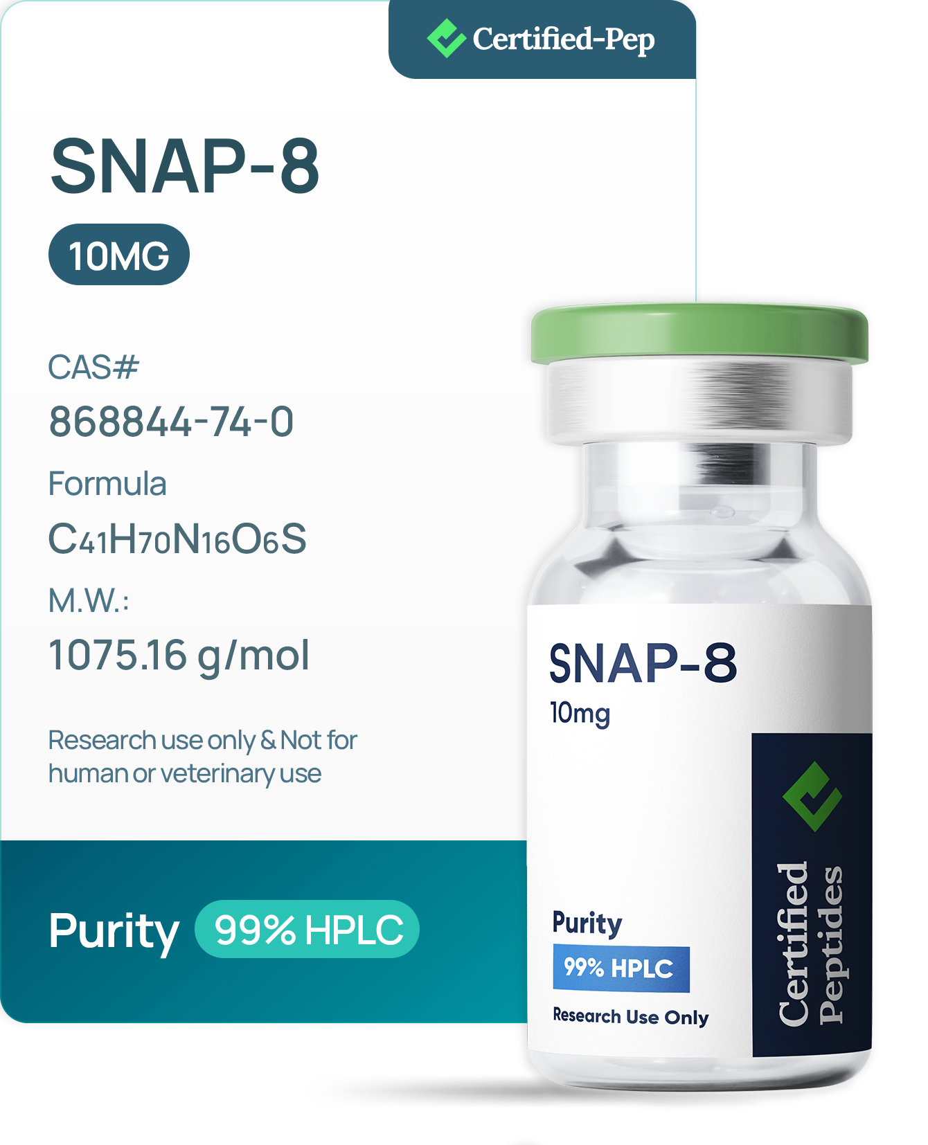6635ff55228254ff53e6750b422a10fad89d9a62 SNAP-8 10MG