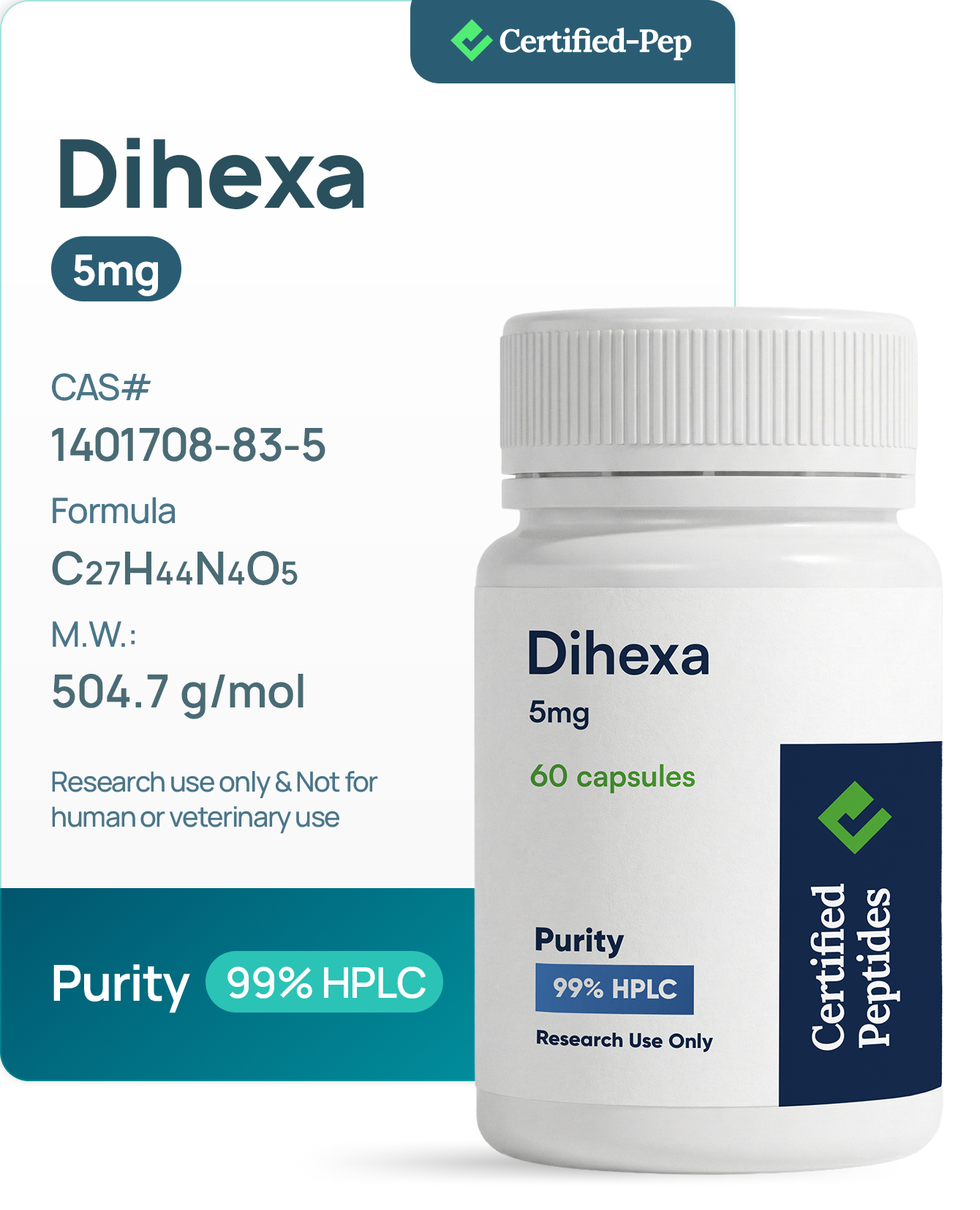 9d0ec35a633f96ae76aa430f1a08c36b2ef3281d DIHEXA 5MG 60 CAPSULES