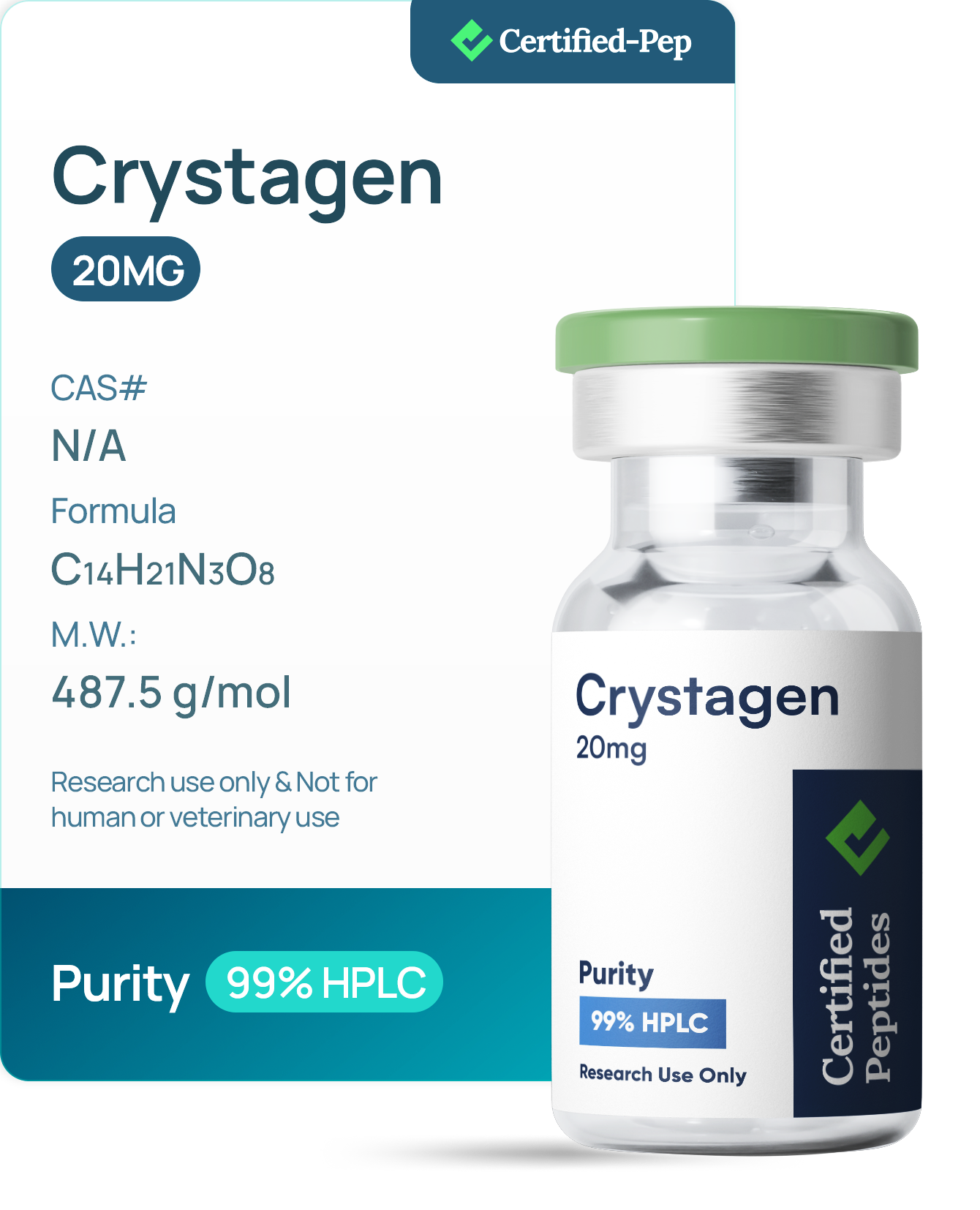 a98f75ddd075aea767fda37d88212b05d0c8be82 CRYSTAGEN 20MG