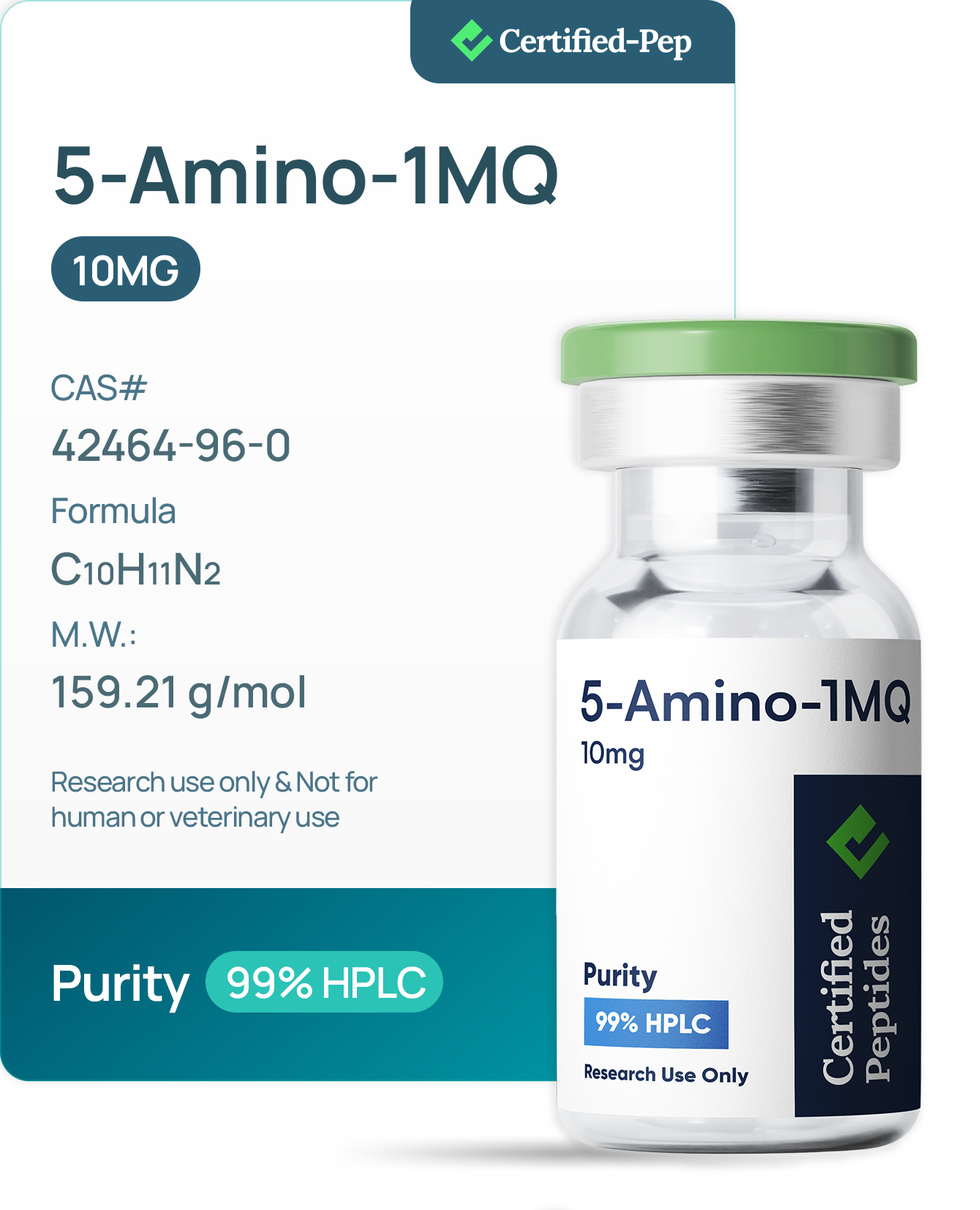 d538503e2ee20d21eb196165e037cba40ea4d0c3 5-AMINO 1MQ 10 MG