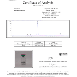 e08fd27134cc57aac72aca4637507fff54a1ebe9 SLU-PP-332 10MG 3ML VIAL